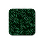 Confetti Texture Tileable Repeating Rubber Square Coaster (4 pack) Front