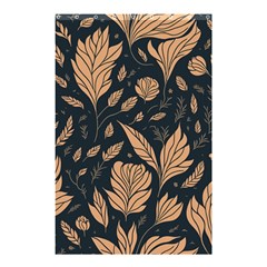 Background Pattern Leaves Texture Shower Curtain 48  X 72  (small) 