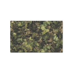 Green Camouflage Military Army Pattern Sticker Rectangular (100 Pack)