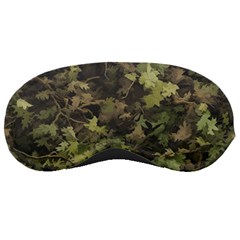 Green Camouflage Military Army Pattern Sleep Mask by Maspions