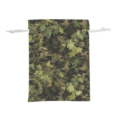 Green Camouflage Military Army Pattern Lightweight Drawstring Pouch (s) by Maspions