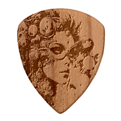 Woman In Space Wood Guitar Pick (set Of 10)