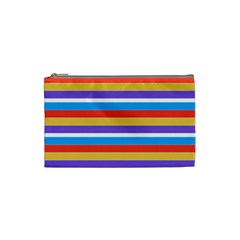 Stripes Pattern Design Lines Cosmetic Bag (small)