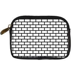 Bricks Wall Pattern Seamless Digital Camera Leather Case by Maspions