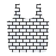 Bricks Wall Pattern Seamless Full Print Recycle Bag (l)