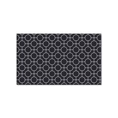 Geometric Pattern Design White Sticker (rectangular) by Maspions