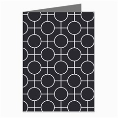 Geometric Pattern Design White Greeting Card