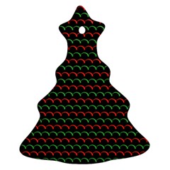 Geometric Pattern Design Line Ornament (christmas Tree) 