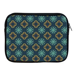 Flowers Pattern Design Abstract Apple Ipad 2/3/4 Zipper Cases