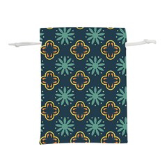 Flowers Pattern Design Abstract Lightweight Drawstring Pouch (s)