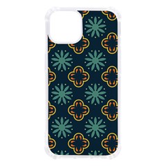 Flowers Pattern Design Abstract Iphone 13 Tpu Uv Print Case