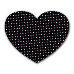 Pattern Dots Dot Seamless Heart Mousepad