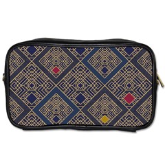 Pattern Seamless Antique Luxury Toiletries Bag (one Side)