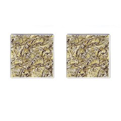 Marble Texture Pattern Seamless Cufflinks (square) by Maspions