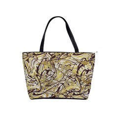 Marble Texture Pattern Seamless Classic Shoulder Handbag