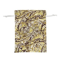 Marble Texture Pattern Seamless Lightweight Drawstring Pouch (l)