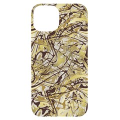 Marble Texture Pattern Seamless Iphone 14 Black Uv Print Case by Maspions