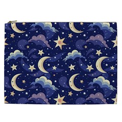 Night Moon Seamless Cosmetic Bag (xxl)