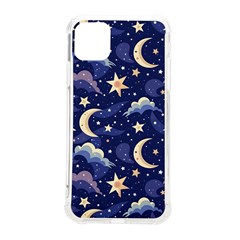 Night Moon Seamless Iphone 11 Pro Max 6 5 Inch Tpu Uv Print Case