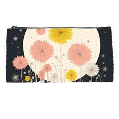 Space Flowers Universe Galaxy Pencil Case