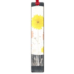 Space Flowers Universe Galaxy Large Book Marks