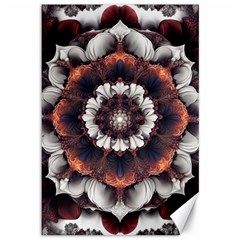 Mandala Design Pattern Canvas 12  X 18 