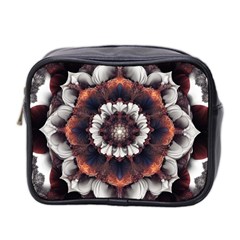 Mandala Design Pattern Mini Toiletries Bag (two Sides) by Maspions