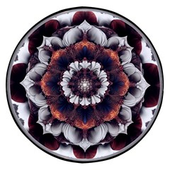 Mandala Design Pattern Wireless Fast Charger(black) by Maspions