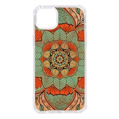 Mandala Floral Decorative Flower Iphone 14 Plus Tpu Uv Print Case