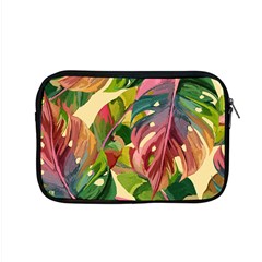 Monstera Colorful Leaves Foliage Apple Macbook Pro 15  Zipper Case