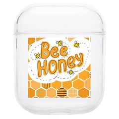 Bee Honey Honeycomb Hexagon Soft Tpu Airpods 1/2 Case