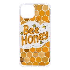 Bee Honey Honeycomb Hexagon Iphone 13 Tpu Uv Print Case