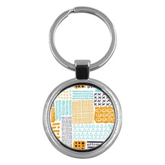 Premium Quality Elegant Orange Key Chain (round) by Maspions