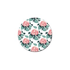 Flowers Hydrangeas Golf Ball Marker (4 Pack) by Maspions