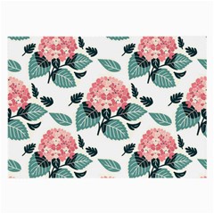 Flowers Hydrangeas Large Glasses Cloth (2 Sides)