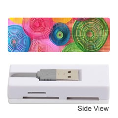 Colorful Abstract Patterns Memory Card Reader (Stick)