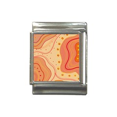 Lines Abstract Colourful Design Italian Charm (13mm)