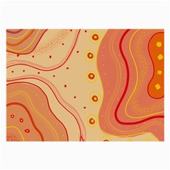 Lines Abstract Colourful Design Large Glasses Cloth (2 Sides)