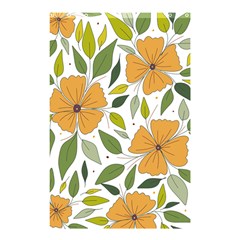 Flower Petal Plant Leaves Shower Curtain 48  X 72  (small) 