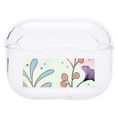 Flower Paint Flora Nature Plant Hard Pc Airpods Pro Case