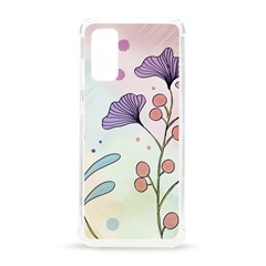 Flower Paint Flora Nature Plant Samsung Galaxy S20 6 2 Inch Tpu Uv Case