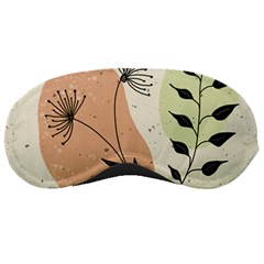 Flora Floral Flower Nature Plant Doodle Sleep Mask by Maspions