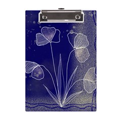 Flower Nature Abstract Art A5 Acrylic Clipboard