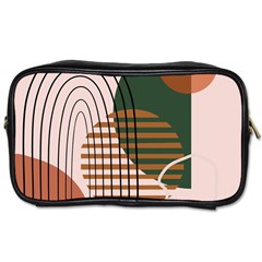 Line Forms Art Drawing Background Toiletries Bag (one Side)