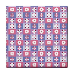 Flower Art Pattern Geometric Face Towel