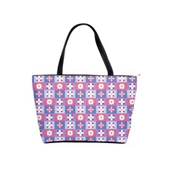 Flower Art Pattern Geometric Classic Shoulder Handbag