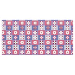 Flower Art Pattern Geometric Banner And Sign 8  X 4 