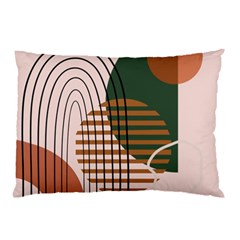 Line Forms Art Drawing Background Pillow Case (two Sides)