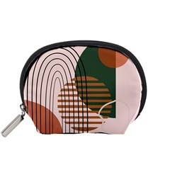 Line Forms Art Drawing Background Accessory Pouch (small)