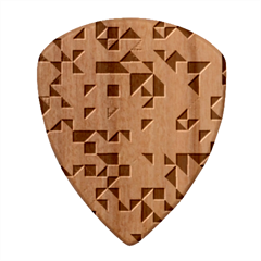 Floor Colorful Triangle Wood Guitar Pick (set Of 10) by Maspions